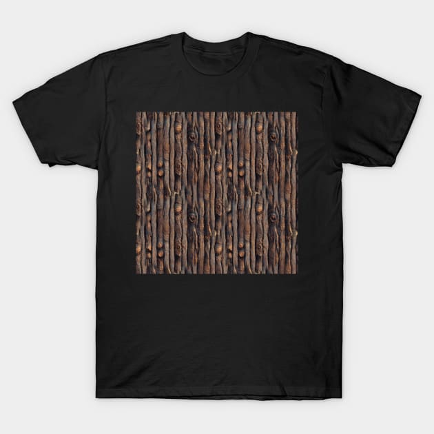 Natural Wood pattern, model 1 T-Shirt by Endless-Designs